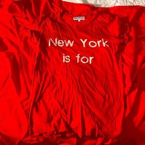 WildFox Red Shirt